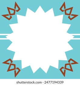 Fondo azul con estallido blanco adecuado para Anuncios de Sitio web, gráficos de redes sociales, Materiales promocionales y proyectos de diseño digital.