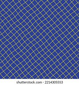 blue background with yellow wavy lines