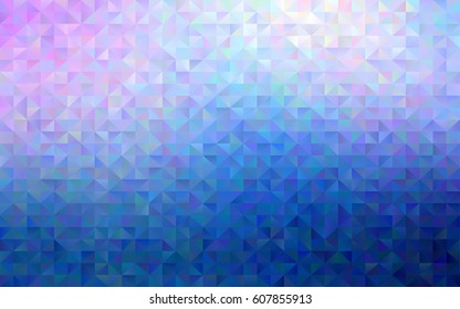 Blue background for your business. Creative geometric background in Origami style with gradient