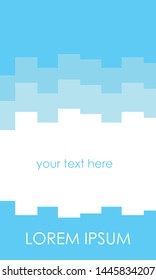 Blue background for your design. Abstract illustration with elegant design. Absolutely new design for your business.