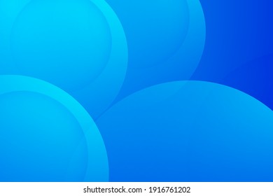 fondo azul. fondo de círculo 3d abstracto.