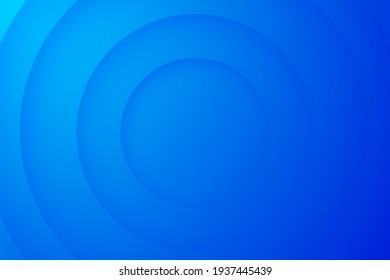 blue backgrounds. Abstract 3d circle papercut layer background.