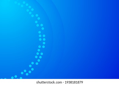 blue backgrounds. Abstract 3d circle papercut layer background.