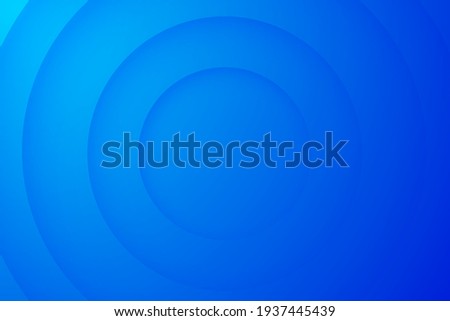 blue backgrounds. Abstract 3d circle papercut layer background.