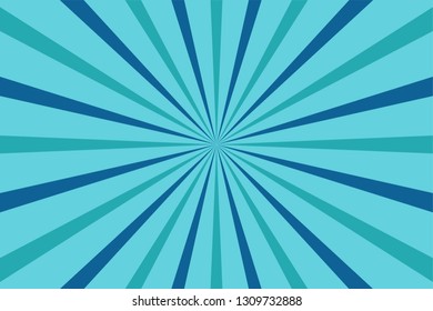 blue backgrounds in flat comics style design vector