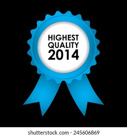 blue badge - highest quality 2014