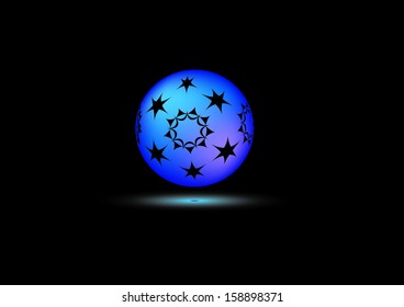 Blue ball