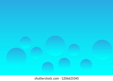 Blue ball background.Geometric background.