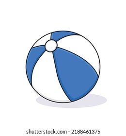 blue ball blue beach ball. blue ball vector logo icon design illustration wallpaper background