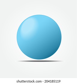 Blue Ball vector