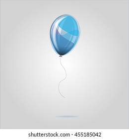 blue balloon