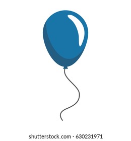 blue balloon decoration celebration party image