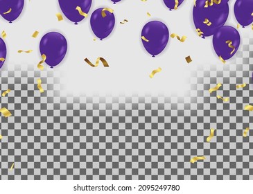 blue balloons with Many colored balloons for designers and illustrators. Balls backdrop , festival, wedding
