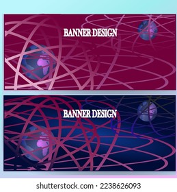 Blue baner or templet background for websites,online,vector