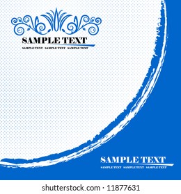 blue banner