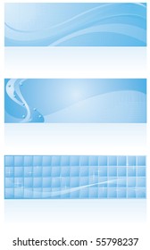 blue banner