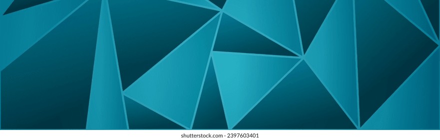 bandera azul con fondo abstracto de forma de triángulo geométrico 