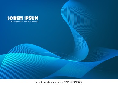 Blue banner  background create design bussiness