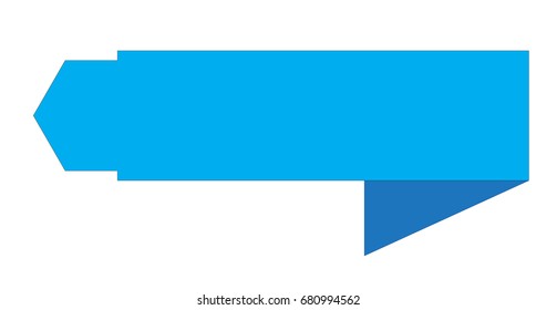 blue banner ribbon icon on white background. banner ribbon sign. flat style design.