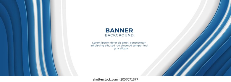 Blue banner templates designed for the web. Simple blue banner or backdrop with geometric shapes as texture, usable as backdrop or design element. Three-dimensional pixelated mosaic.