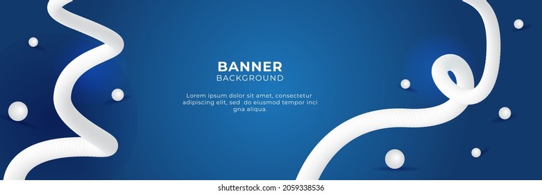 Plantillas de banner azul diseñadas para la web. Banner o fondo azul simple con formas geométricas como textura, utilizable como fondo o elemento de diseño. Mosaico pixelado tridimensional.