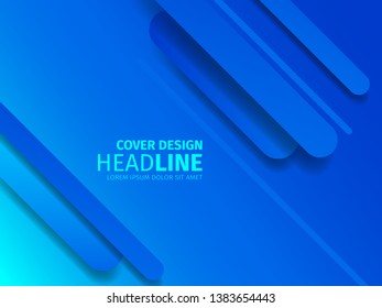 Blue banner texture vector abstract polygonal pattern. Shining colorful illustration with triangles. Pattern for a brand book's backdrop. 