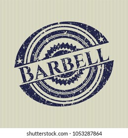  Blue Barbell distress rubber texture