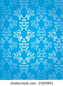blue baroque