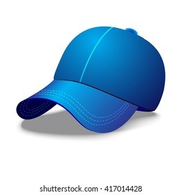 Blue baseball cap