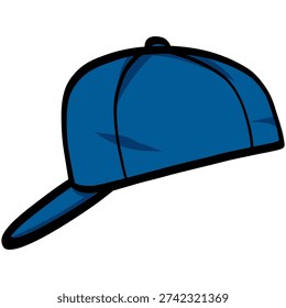Blue Baseball Cap Hat