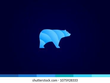 blue bear logo