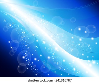 Blue beautiful abstract Background Vector illustration