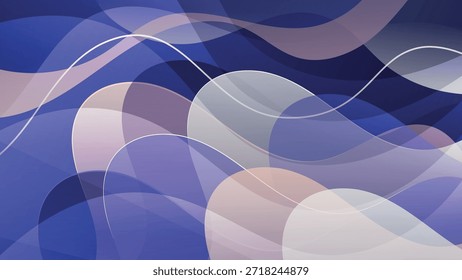 Fundo abstrato azul e bege. Uma excelente ilustração para publicidade, cartazes, cartões postais, cartões de visita, atributos corporativos e seus outros projetos. Vetor.