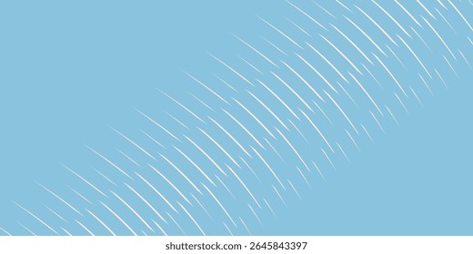 Blue and beige diagonal wavy lines seamless pattern. Simple vector abstract liquid stripes background. Funky groovy texture with diagonal waves, fluid shapes, flow. eps 10 modern.