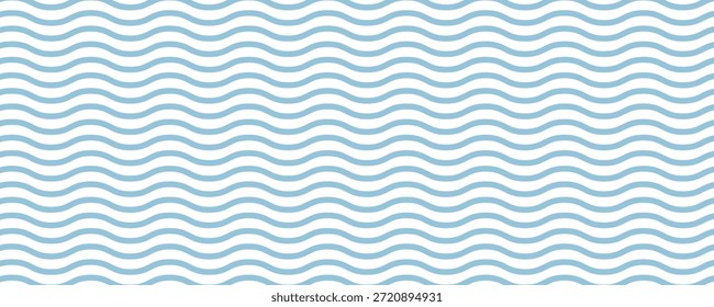 Patrón transparente de líneas onduladas diagonales azules y beige. Fondo de rayas líquidas abstractas de Vector simple. Textura groovy funky con ondas diagonales, Formas fluidas, flujo. Diseño decorativo repetido con estilo