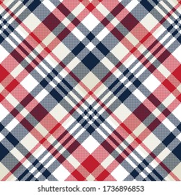 blue and beige fabric texture diagonal little pattern seamless vector illustration