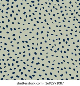 Blue and beige speckled vector repeat, perfect for wrapping, homeware, fashion, stationary, wall paper. 