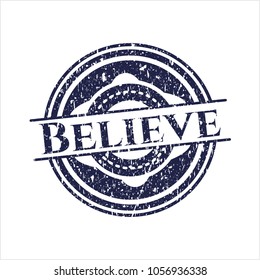  Blue Believe rubber seal