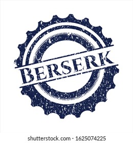 Blue Berserk with rubber seal texture