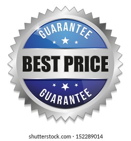 Blue best price star button