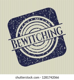 Blue Bewitching with rubber seal texture
