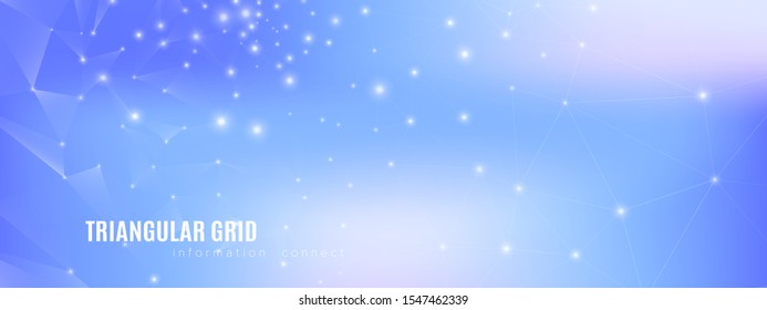 Blue Big Data Social. Technology Texture. Light Polygonal Connection. Geometric Banner. Big Data Blue. Magic Technology Digital. Blue Triangles Abstract. Futuristic Architecture. Big Data Server.