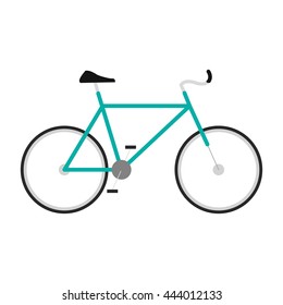 blue bike icon