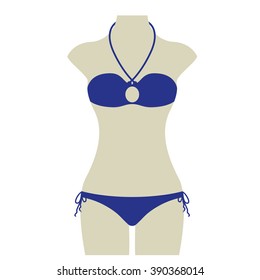 Blue Bikini