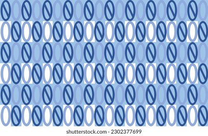 blue binary background, o and none sign on checker board background as blue abstract background, seamless repeat pattern replete image design for fabric printing 
