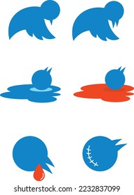 El pájaro azul está muriendo