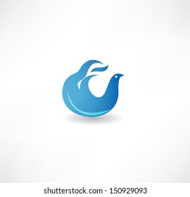 blue bird icon
