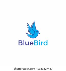 Blue Dove On White Background Branch Stock Vector (Royalty Free) 1481671469