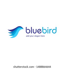 Blue Bird Logo template design