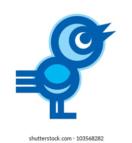 Blue Bird sing song wing feather fauna nature
